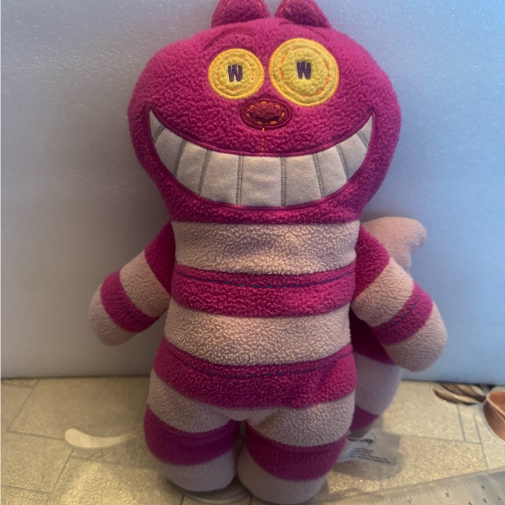 Othr Smiling Striped Plush Toy - Pink and Purple